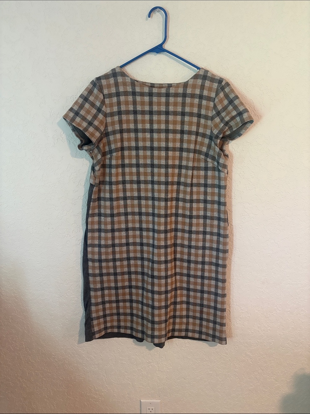 J. Jill Size M Plaid Shift Dress